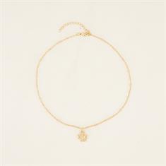 Necklace PaardenpraatTV Clover Gold
