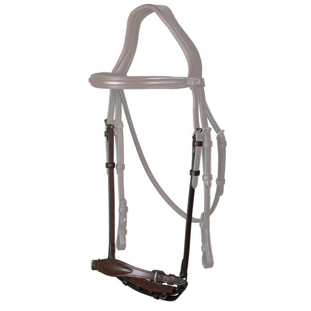 Noseband Dy'on Adjustable Drop New English Collection Brown
