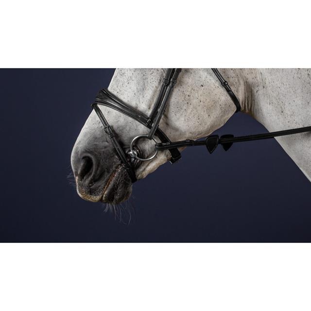 Noseband Dy'on Anatomic Flash New English Collection Black