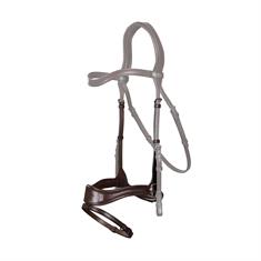 Noseband Dy'on D Motion + Cross Pull Strap New English Collection Brown