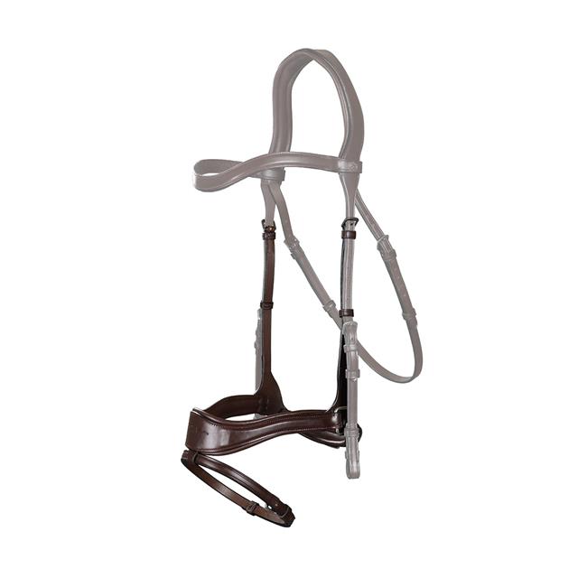 Noseband Dy'on D Motion + Cross Pull Strap New English Collection Brown