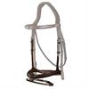 Noseband Dy'on Flash With Removable Sper New English Collection Brown