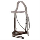 Noseband Dy'on Flash With Removable Sper New English Collection Brown