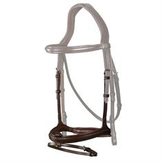 Noseband Dy'on Flash With Removable Sper New English Collection Brown