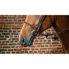 Noseband Dy'on Leather Covered Rope D Collection Brown