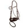Noseband Dy'on Matte Large Dressage Collection Brown