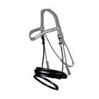 Noseband Dy'on Matte Large Round-Stitched Dressage Collection Black