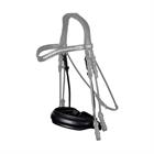 Noseband Dy'on Matte Large S&T Round-Stitched Dressage Collection Black