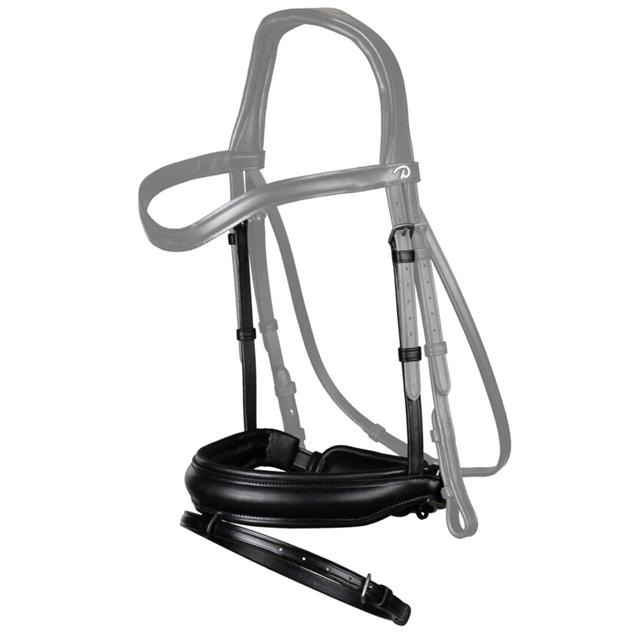 Noseband Dy'on Matte Medium Dressage Collection Black