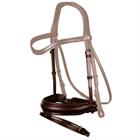 Noseband Dy'on Matte Medium Dressage Collection Brown