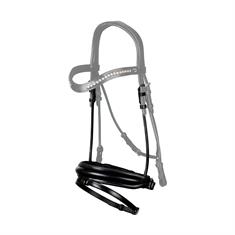 Noseband Dy'on Matte Medium Round-Stitched Dressage Collection Black