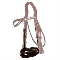 Noseband Dy'on Patent Large S&T Dressage Collection Brown