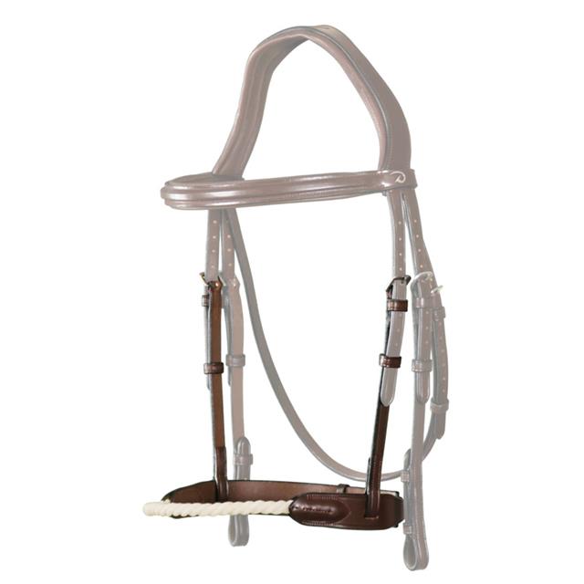 Noseband Dy'on Rope New English Collection Brown