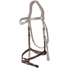 Noseband Dy'on X-Fit New English Collection Brown