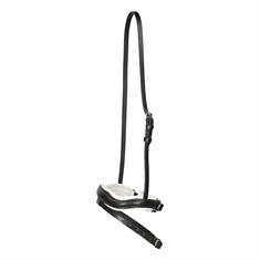 Noseband Horsegear Shaped Black-White