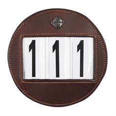Number Holder for bridles LeMieux Brown