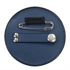 Number Holder Horsegear Round Strass Dark Blue-Silver