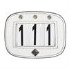 Number Holder LeMieux White