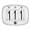 Number Holder LeMieux White