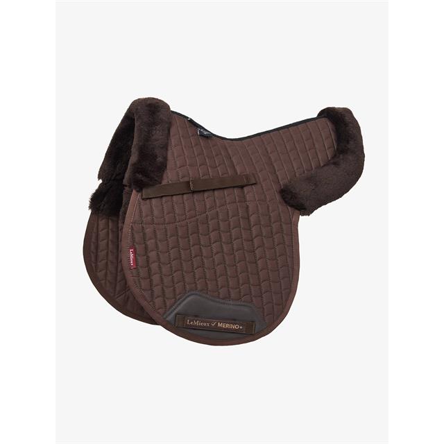 Numnah Merino Half Lined LeMieux Brown-Brown