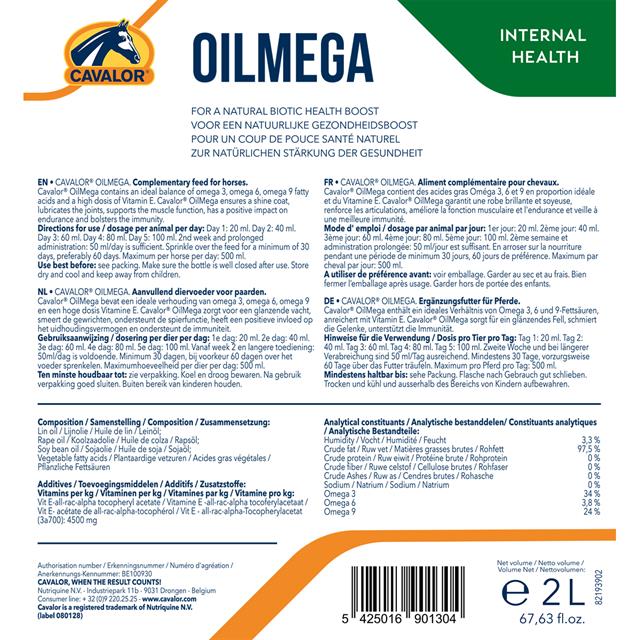 Oilmega Cavalor Multicolour
