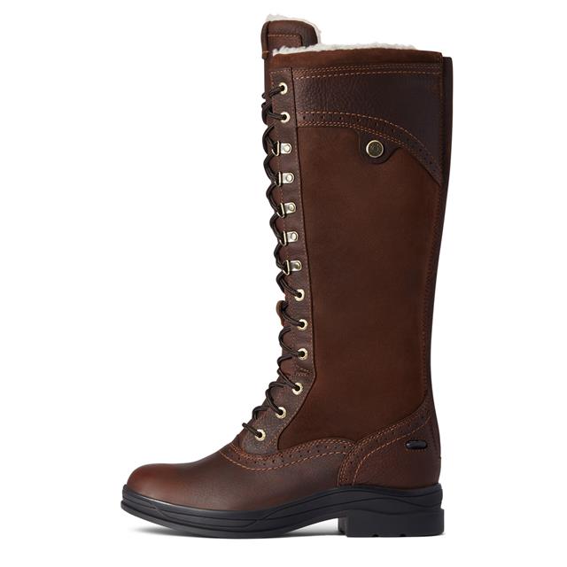 Outdoor Boots Ariat Wythburn Tall H20 Dark Brown