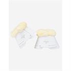 Over Reach Boots LeMieux Motionflex Fur White