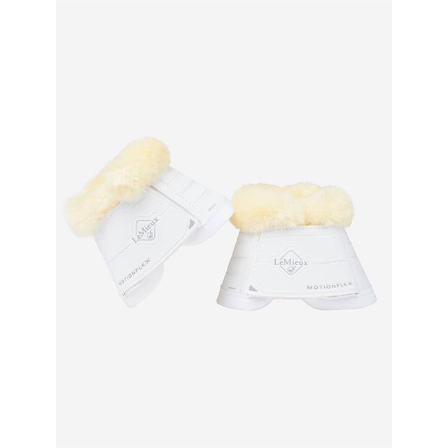 Over Reach Boots LeMieux Motionflex Fur White