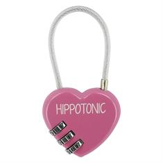 Padlock Hippo Tonic Heart Pink