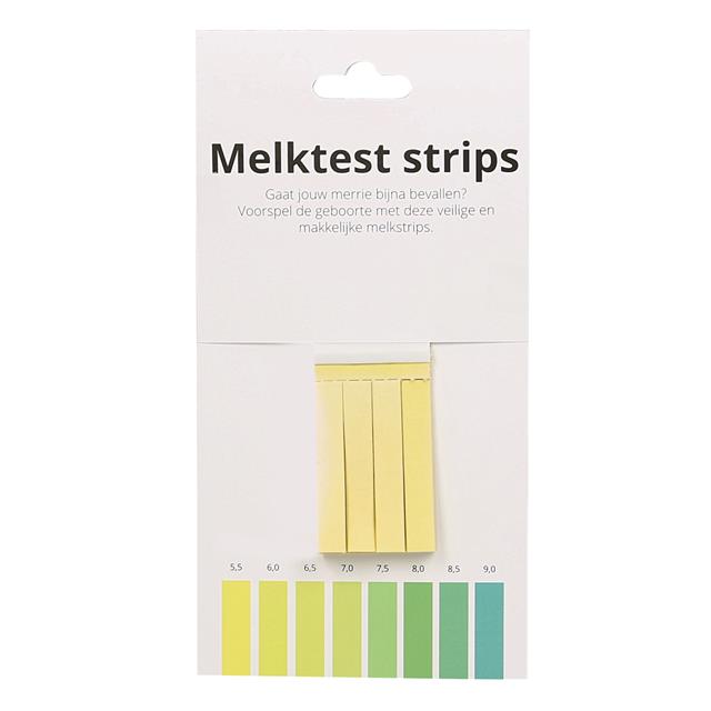 PH Milk Test Strips (80 Strips) Multicolour