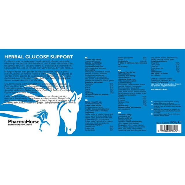 PharmaHorse Herbal Glucose Support Multicolour