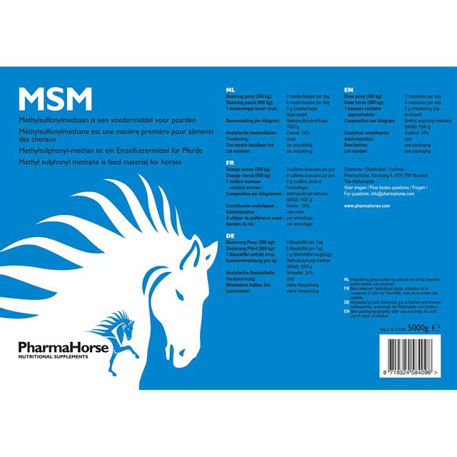PharmaHorse MSM Multicolour