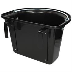 Plastic Carry Feeding Manger Black