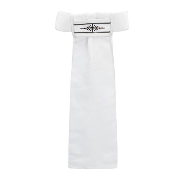 Plastron Qisabeau Quur BLACK-WHITE/N