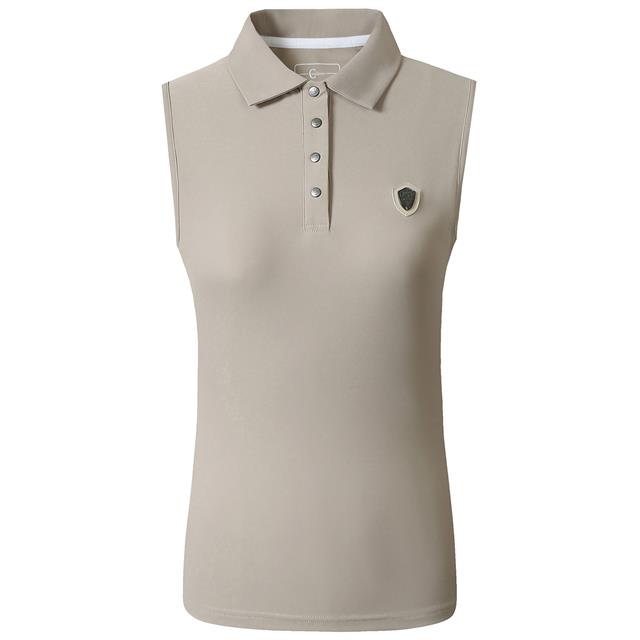 Polo Covalliero Sleeveless Beige