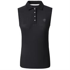Polo Covalliero Sleeveless Black