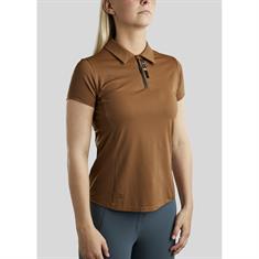 Polo Montar Mesh Contrast MOStella Stated Brown