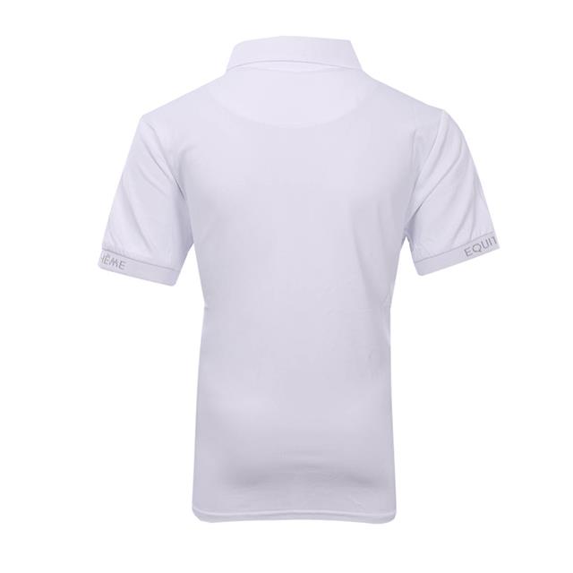 Polo Shirt Equithème Wellington Kids White