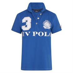 Polo Shirt HV POLO Favouritas EQ Blue-White