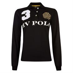 Polo Shirt HV POLO Favouritas Eq Long Sleeve Kids Black