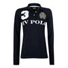 Polo Shirt HV POLO Favouritas Eq Long Sleeve Kids Dark Blue