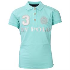 Polo Shirt HVPOLO HVPFavouritas Kids Turquoise