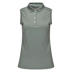 Polo Shirt Kingsland KLCaelina Sleeveless Green