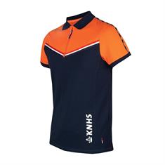 Polo Shirt KNHS Men Dark Blue-Orange
