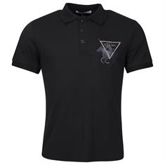 Polo Shirt La Valencio LVQuazar Men Black