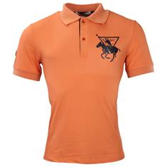 Polo Shirt La Valencio LVRichard Men Orange