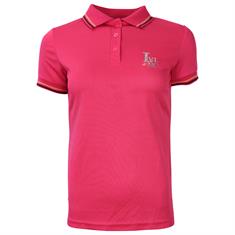 Polo Shirt La Valencio LVRumor Kids Dark Pink