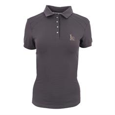 Polo Shirt La Valencio LVVamp Dark Grey