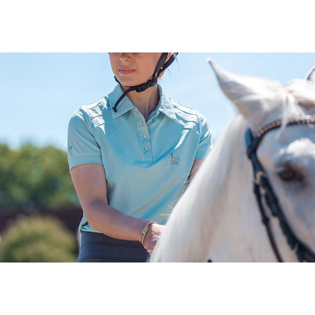 Polo Shirt La Valencio LVVamp Light Blue
