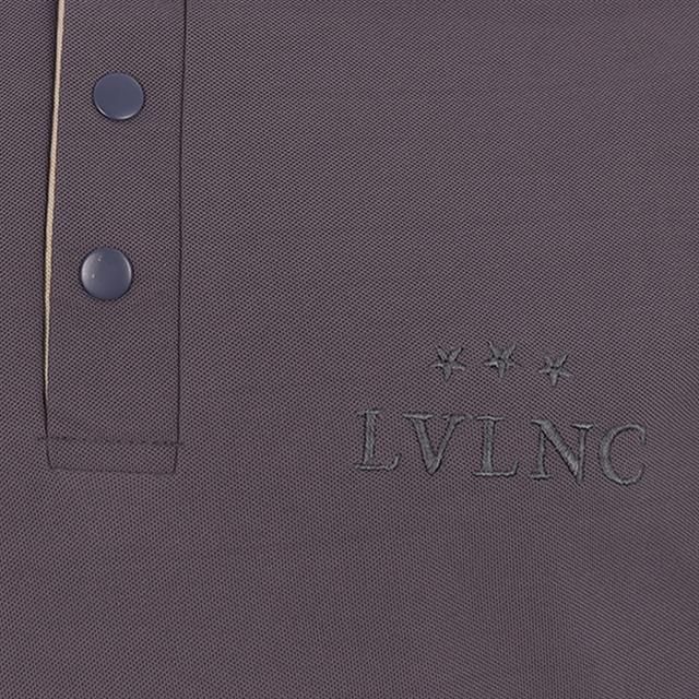 Polo Shirt La Valencio LVVendor Men Grey